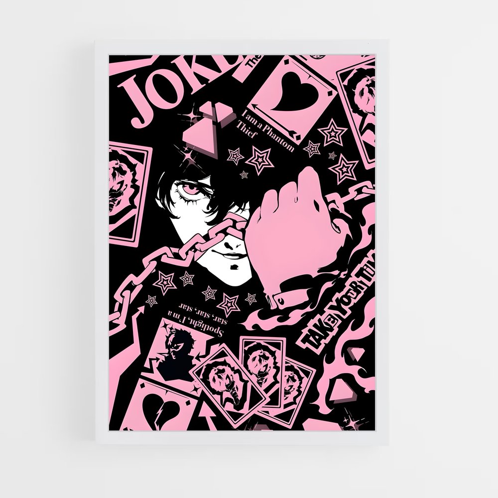 Poster Phantom Vibes – affiche Persona 5 (vue 3)